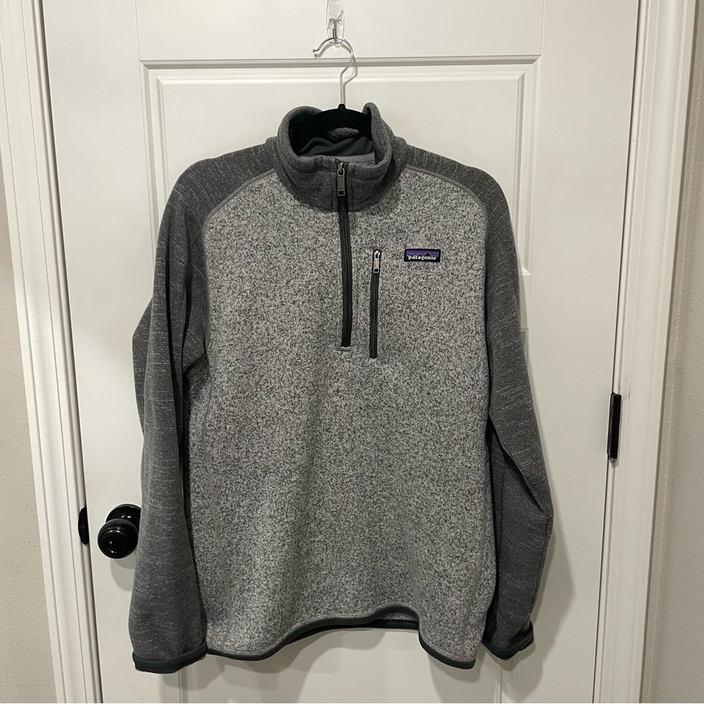 Mens Patagonia Better Sweater size Medium grey